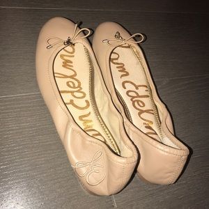 Sam Edelman Nude Ballet Flats